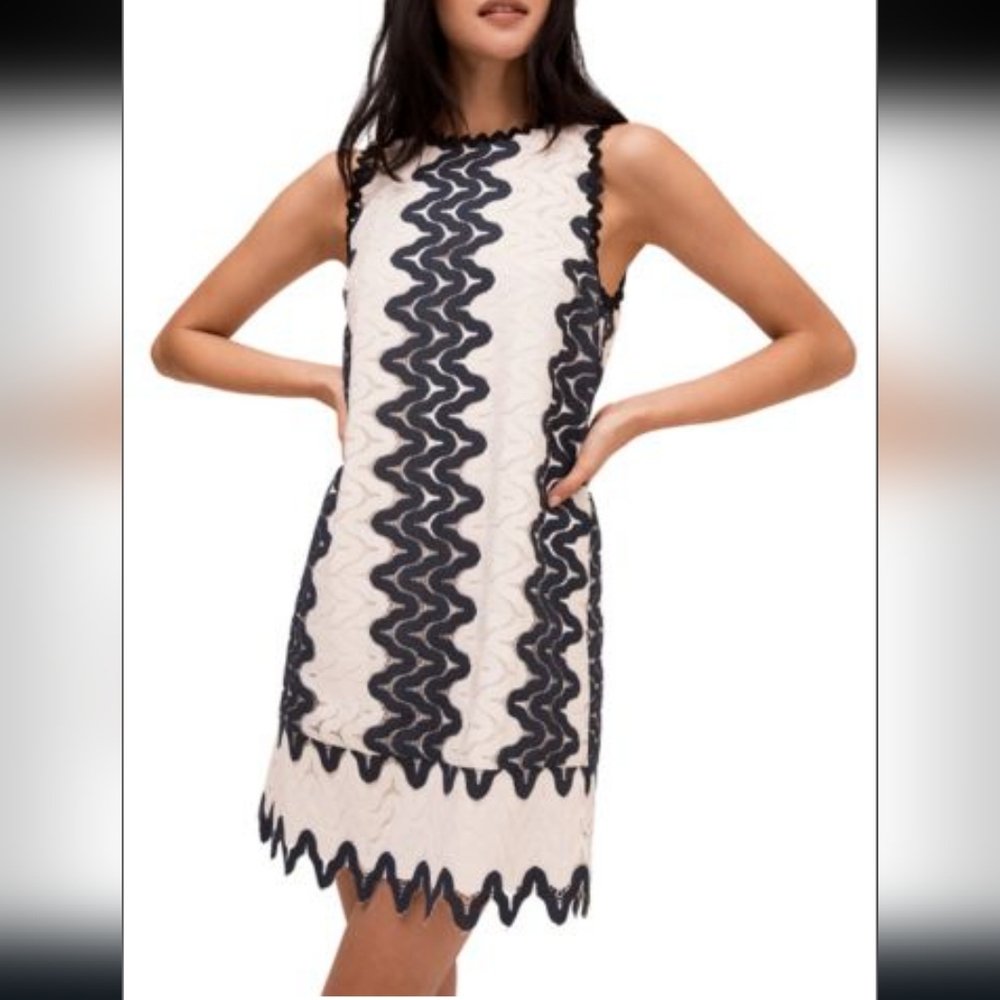 Kate Spade🔥 | R$349 NWT | Sand Dune Lace Shift Dress | Sz 2